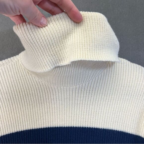 Vintage 1990s Linda Lundstrom Women’s Sz small turtleneck dress wool blend - Picture 10 of 16